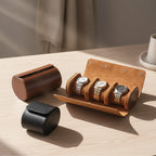 Étui Rangement en Cuir pour Montres