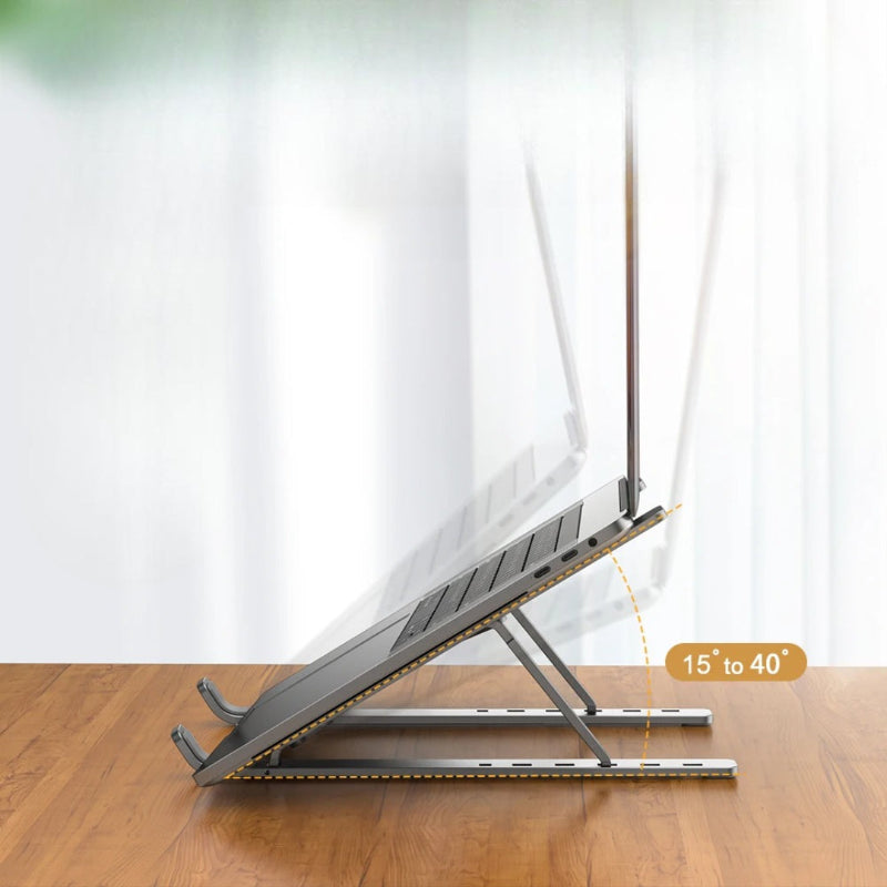 support pc pliable avec les différents ajustements