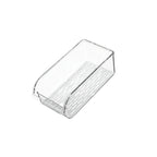 bac organisateur de frigo avec drainage vide sur fond blanc