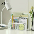 bannette bureau blanc x1 sur un bureau