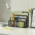 bannette bureau noir x1 sur un bureau