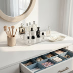 boîte parfum posé sur un dressing