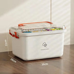 boîte de rangement médicaments de grande capacité de taille XL x1