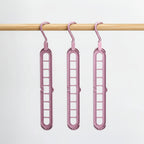 cintre pliable de couleur rose x3