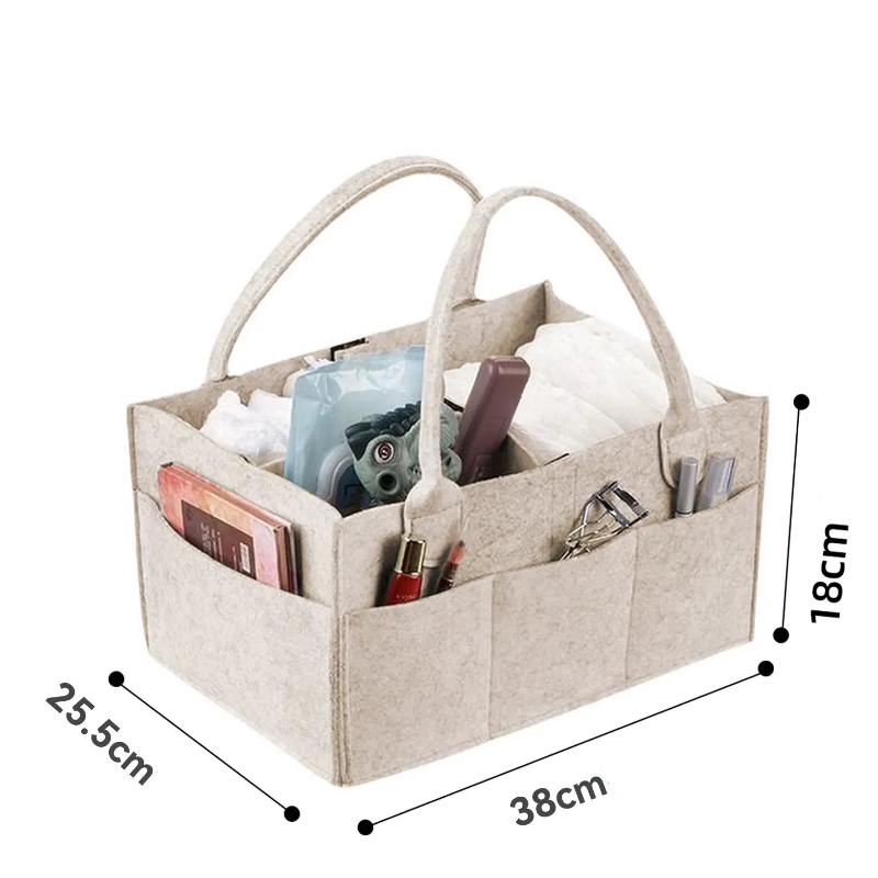 dimensions du panier de rangement pour bébé
