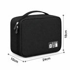 les dimensions de la pochette de rangement câble étanche avec 1 niveau