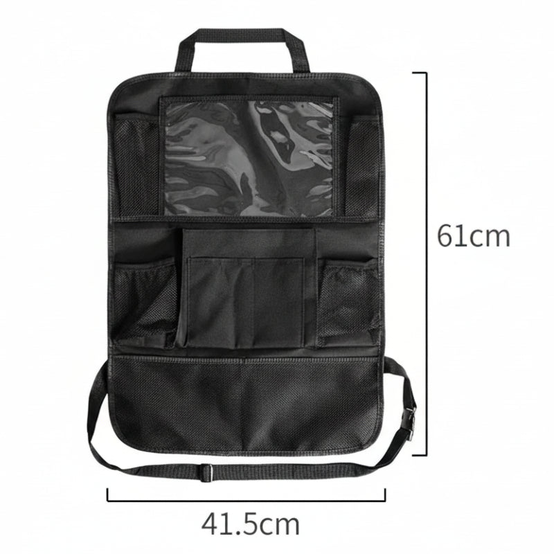 dimensions du rangement siège arrière voiture