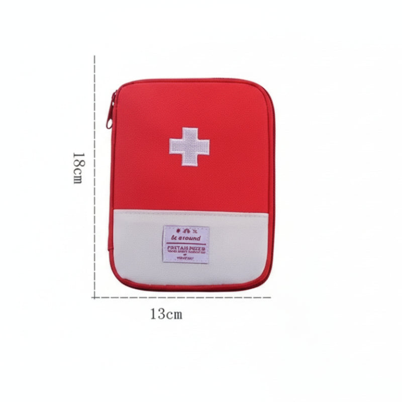 dimensions de la trousse de rangement pour médicaments voyage