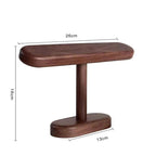 les dimensions du grand support pour montre en bois