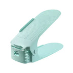 organisateur empilable pour chaussures de couleur vert