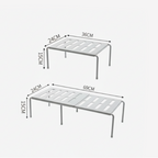 dimensions de l'organisateur extensible pour chaussures