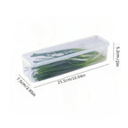 dimensions de l'organisateur de frigo avec conservation hermétique