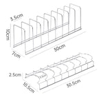 dimensions du rangement pour assiettes et bols
