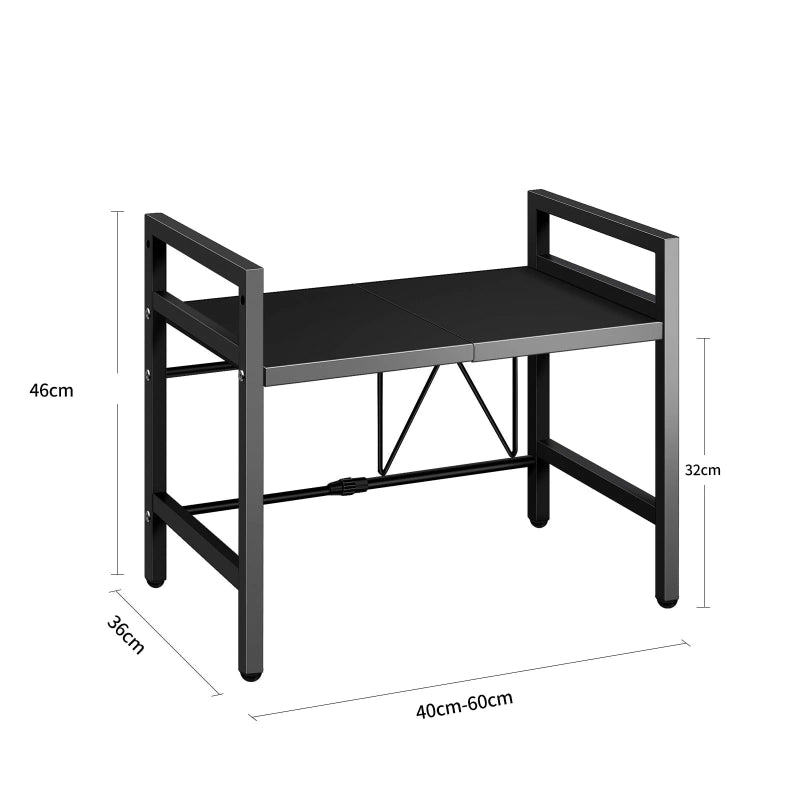 dimensions du rangement pour micro-onde
