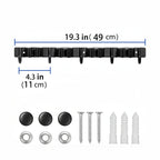 dimensions du rangement mural pour atelier