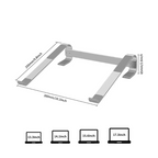 dimensions du support pour PC portable