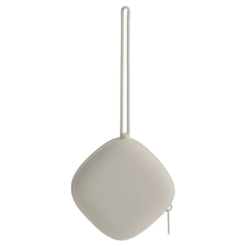 étui  de rangement pour tétine bébé de couleur gris