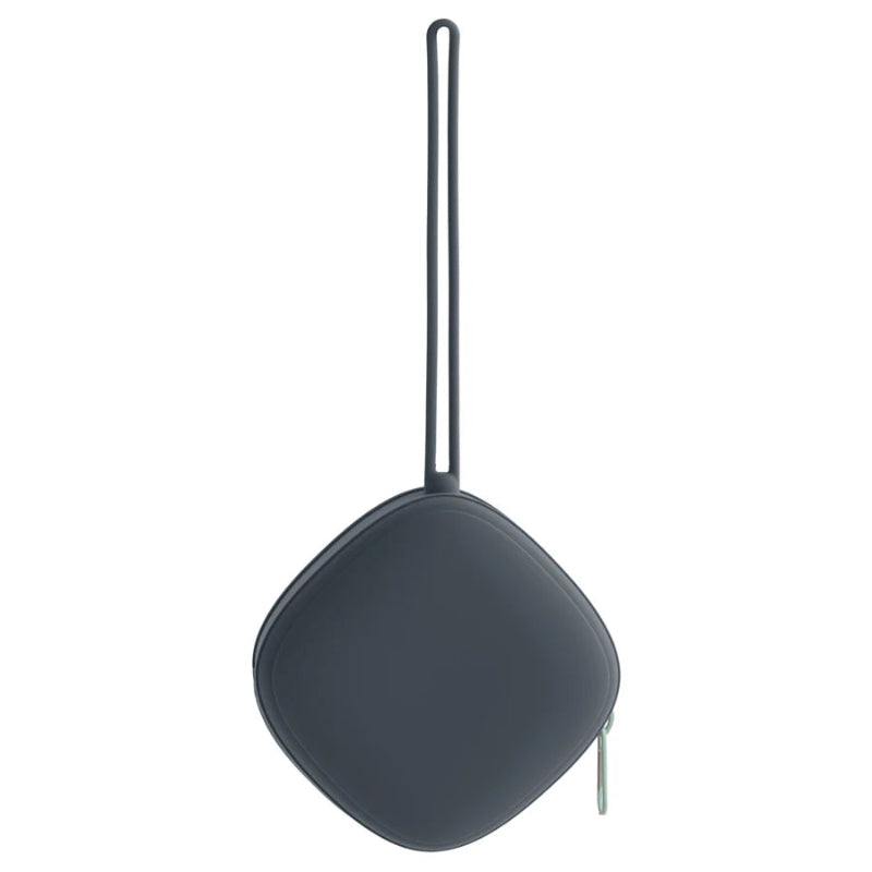 étui  de rangement pour tétine bébé de couleur gris foncé