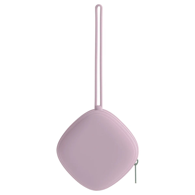 étui  de rangement pour tétine bébé de couleur violet