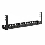 goulotte de câble bureau sur fond blanc