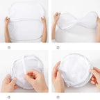 instruction pour pliage de l'organisateur de linge pour salle de bain