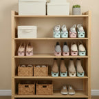 l'organisateur empilable pour chaussures dans une commode