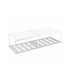 l'organisateur extensible pour chaussures de couleur blanc