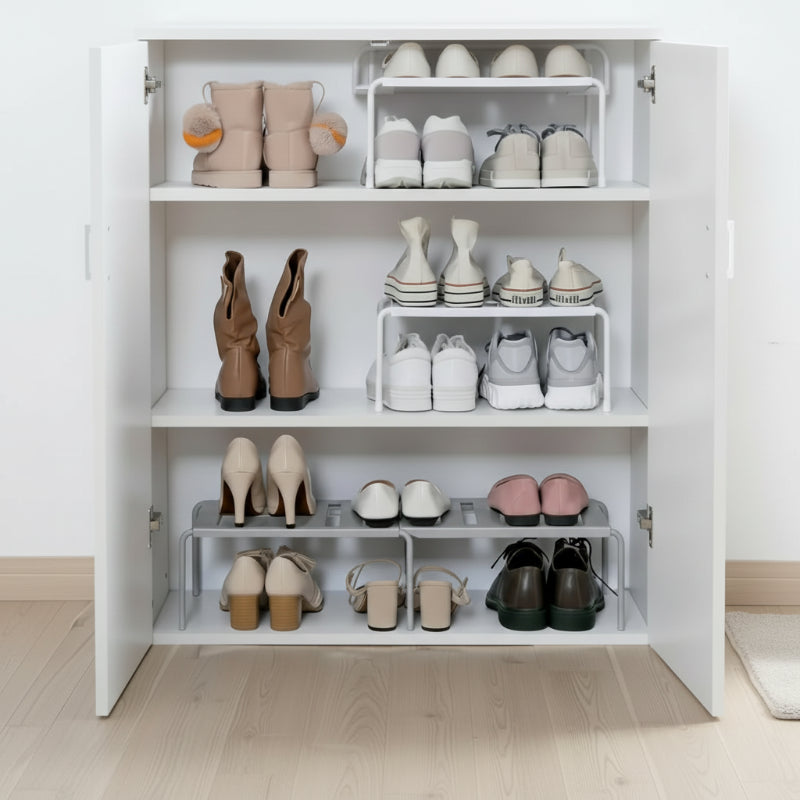 l'organisateur extensible pour chaussures dans une commode