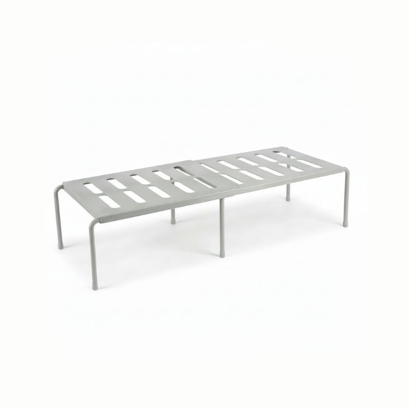 l'organisateur extensible pour chaussures de couleur gris