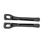 Organisateur pour fente de siège de voiture de couleur noir sur fond blanc