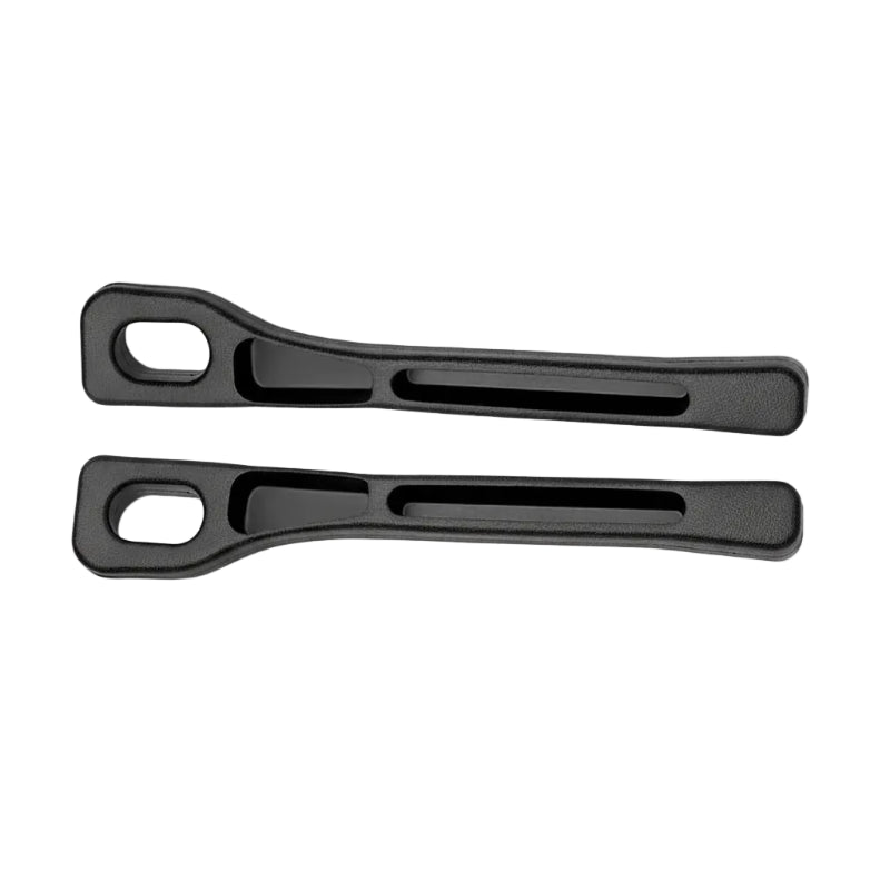 Organisateur pour fente de siège de voiture de couleur noir sur fond blanc