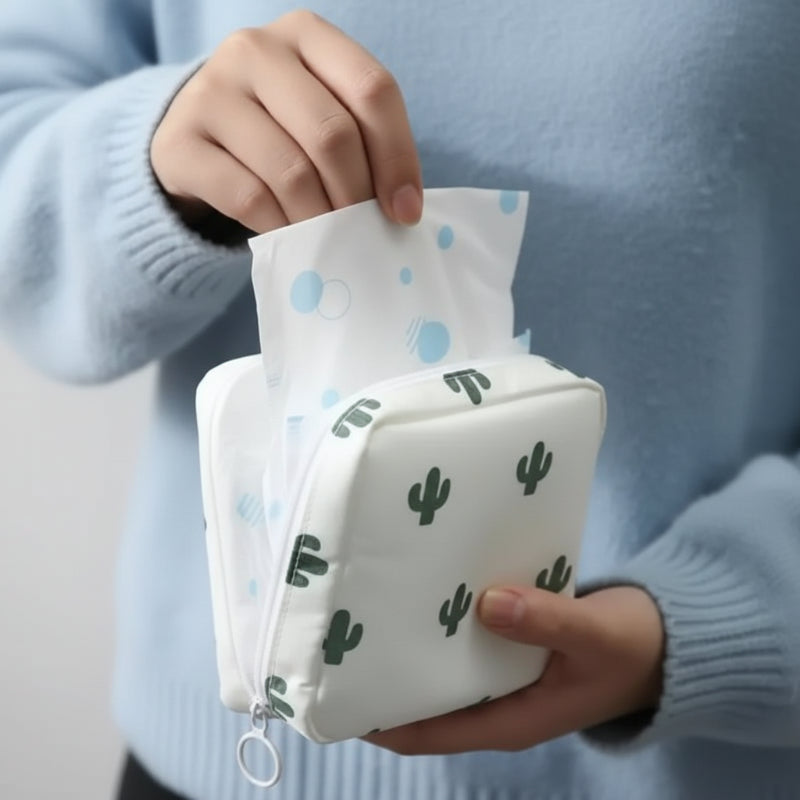 l'organisateur pour hygiène féminine utilisé pour les serviettes hygiéniques