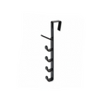 organisateur de manteaux pour dressing de couleur noir sur fond blanc 