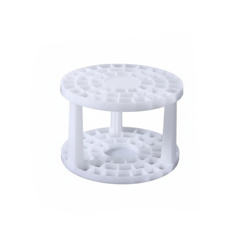 organisateur de maquillage pour pinceaux et lipstick de couleur blanc