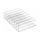 organisateur de palette maquillage vide sur fond blanc