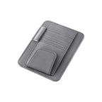 organisateur pare-soleil pour voiture de couleur gris sur fond blanc