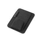 organisateur pare-soleil pour voiture de couleur noir sur fond blanc
