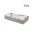 organisateur sous lit sur fond blanc x3
