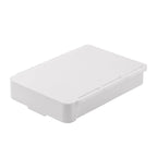 organisateur de tiroir sous bureau de couleur blanc et de grande taille
