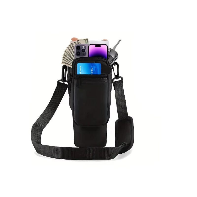 organisateur de transport pour gourde de couleur noir