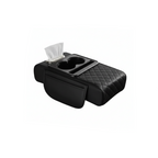 organisateur de voiture en coussin accoudoir sur fond blanc