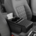 organisateur de voiture en coussin accoudoir de couleur noir