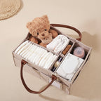 panier de rangement pour bébé dans une chambre de bébé