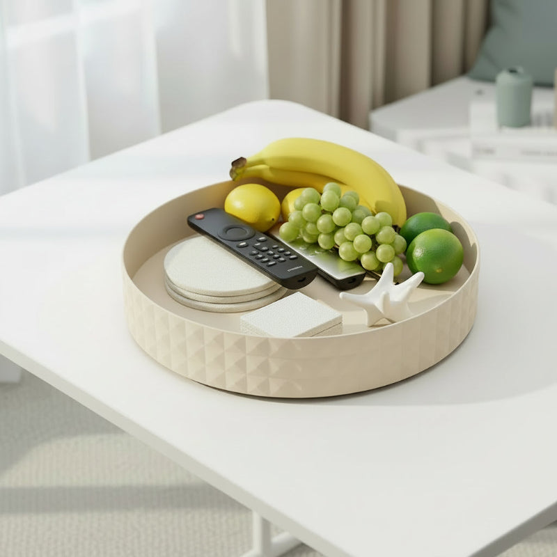 le plateau tournant pour cuisine peut aussi s'installer dans un salon