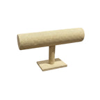 porte bracelet de couleur beige vide sur fond blanc