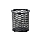 porte stylo noir en maille métallique