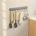 porte ustensile pour la cuisine au niveau  mural avec 8 crochets cocooning