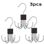 rangement pour ceintures noir x3