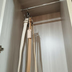 rangement pour ceinture dans un dressing