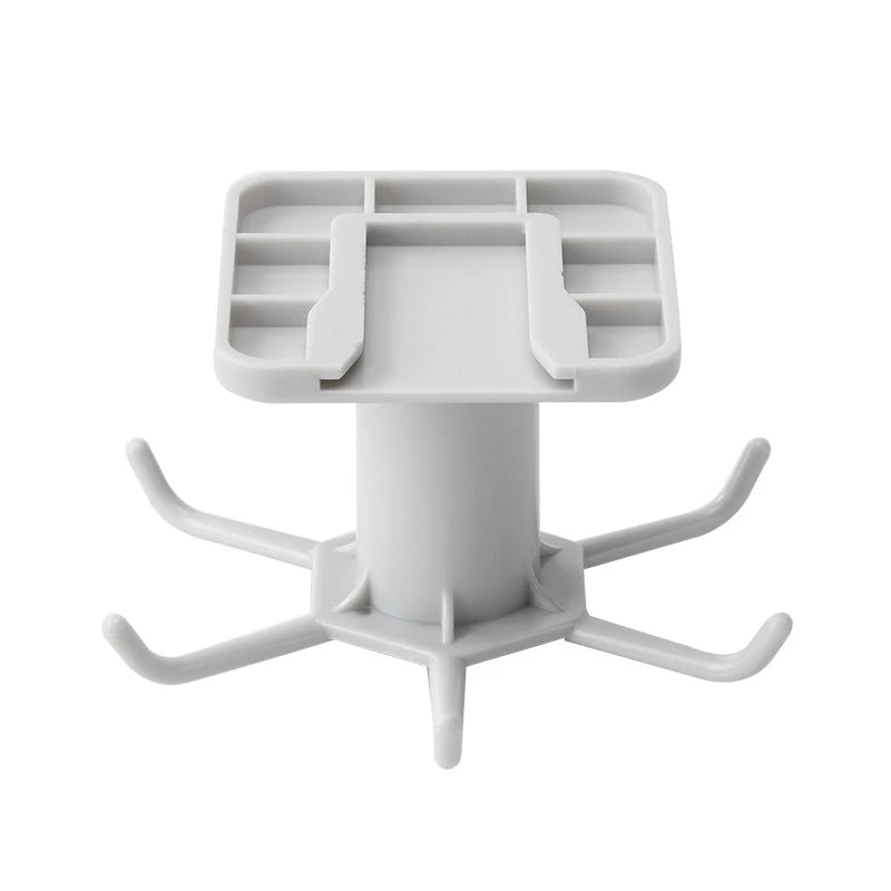 rangement rotatif pour cuisine de couleur gris